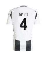 Juventus Federico Gatti #4 Domácí Dres 2024-25 Krátký Rukáv